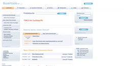 Desktop Screenshot of buyertools.net